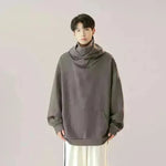 Autumn Winter Oversized Turtleneck Hoodie  Pullover for mens - EX-STOCK CANADA