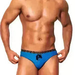 Nylon Triangle Low Waist Swimming Brief Trunks underwear men