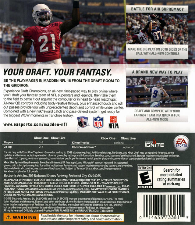Madden NFL 16 