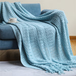Nordic Sofa Blanket Cover Blanket Knitted Blanket Homestay Hotel Throw Blanket EX-STOCK Canada 