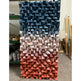 Decorative Three-dimensional Mosaic Wood Block Canvas Painting 
