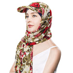 Solid Color Women's Scarf Hat Middle East All-matching Pullover Scarf Muslim Tam-o'-shanter - EX-STOCK Canada