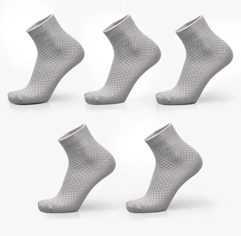 Socks men's new bamboo fiber men's business socks - EX-STOCK CANADA
