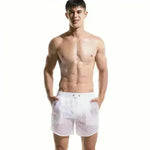 Pantalones de playa para hombres boxeadores de secado rápido