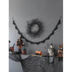 8.3x5x24 Fabric Standing Gnome W Orange Banner Spring Body, For Halloween Decor - EX-STOCK Canada