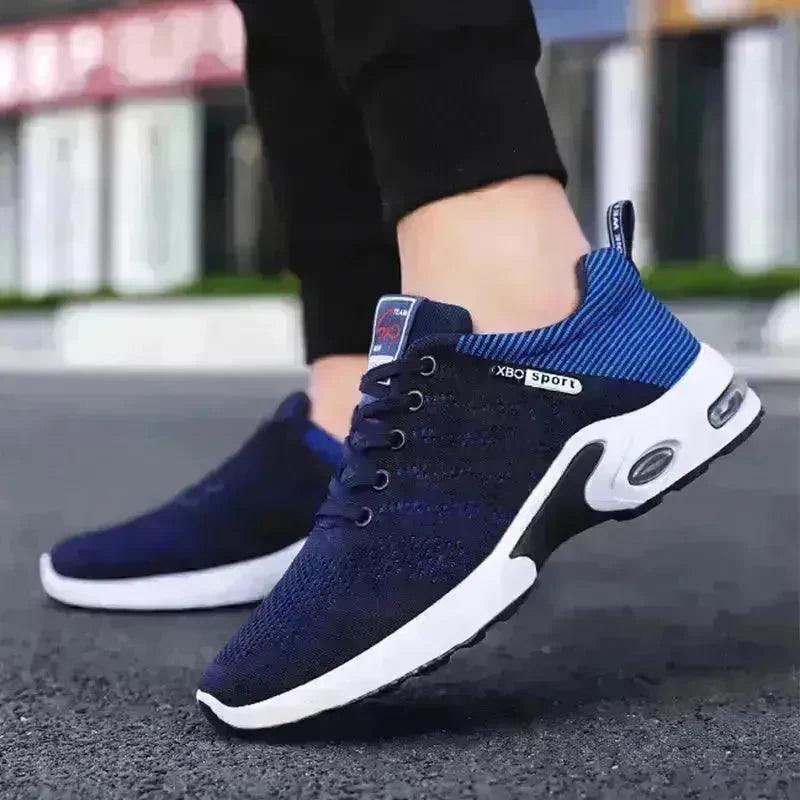 Casual Lightweight Running Shoes For Men Breathable  Lace-up Sneakers - EX-STOCK CANADA
