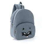 Embroidered Cute Bear Backpack Corduroy EX-STOCK