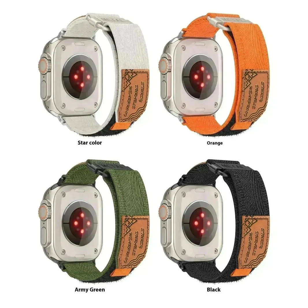 Génération appropriée SE Watch Strap Nylon en cuir étiquette