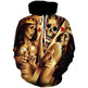 Casual Street fashion Gothic Printed Hoodie Pullover Sweatshirt For Men - EX-STOCK CANADA