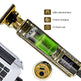 Beard Trimmer Hair Clippers Cordless Hair Cutting Kit Barber Shaving Machine For Men USB Rechargeable 1 PCS EX-STOCK