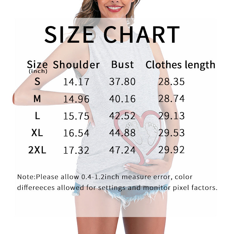 Maternity Tank Tops For Women Ruched Sleeveless Basic Tops Maternity Shirt Vest Pregnancy Tee EX-STOCK
