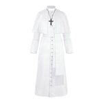 Halloween Priest Medieval Retro Cosplay Costume - EX-STOCK Canada