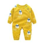 Newborn Baby Clothes Baby Crawling Clothes Thickening Out Baby Harness Christmas Baby Romper Baby Cotton Sleepwear