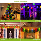 Set Of 3Pcs Halloween Light Decorations Total 50 LEDs 24ft Halloween String Lights Colorful 3D Skeleton Ghost String Lights Gauze Skull String Lights Spooky Hands String Lights For Indoor Outdoor Part - EX-STOCK Canada