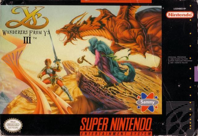 Ys III: Wanderers from Ys (usagé) 