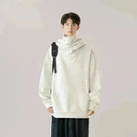 Autumn Winter Oversized Turtleneck Hoodie  Pullover for mens - EX-STOCK CANADA