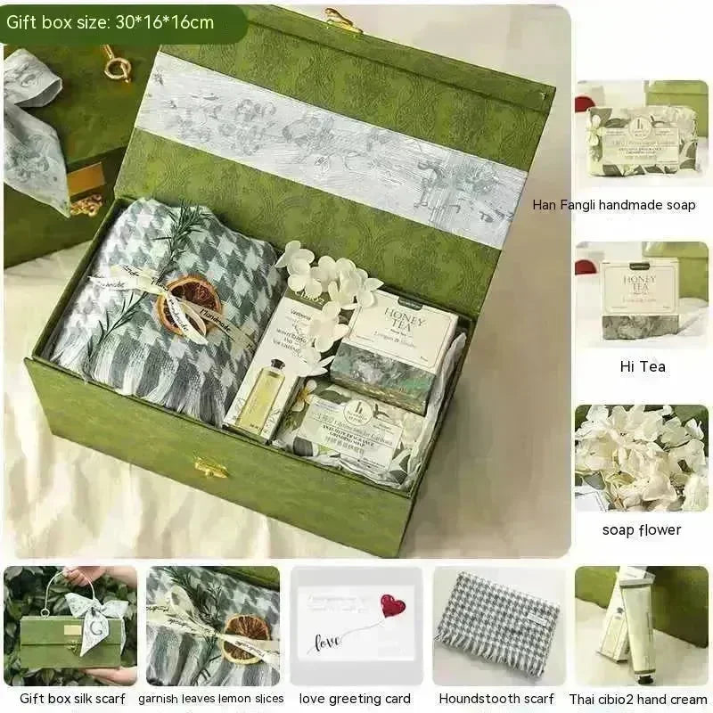 Gift Gift For Girlfriend Niche Winter Scarf Gift Box - EX-STOCK CANADA