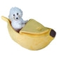 Pet House Dog Bed Banana Shape Dog House Cute Pet Kennel Nest Warm Dog Sofas Sleeping Bed EX-STOCK Canada 