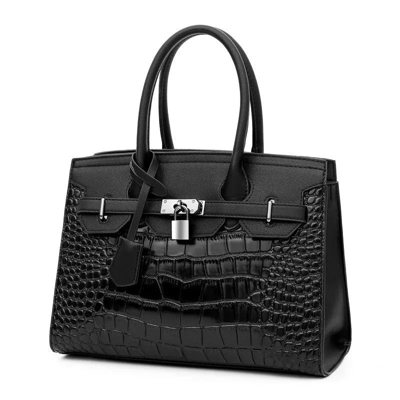 Trendy crocodile pattern Cooperate Work Handbag for Ladies - EX-STOCK CANADA
