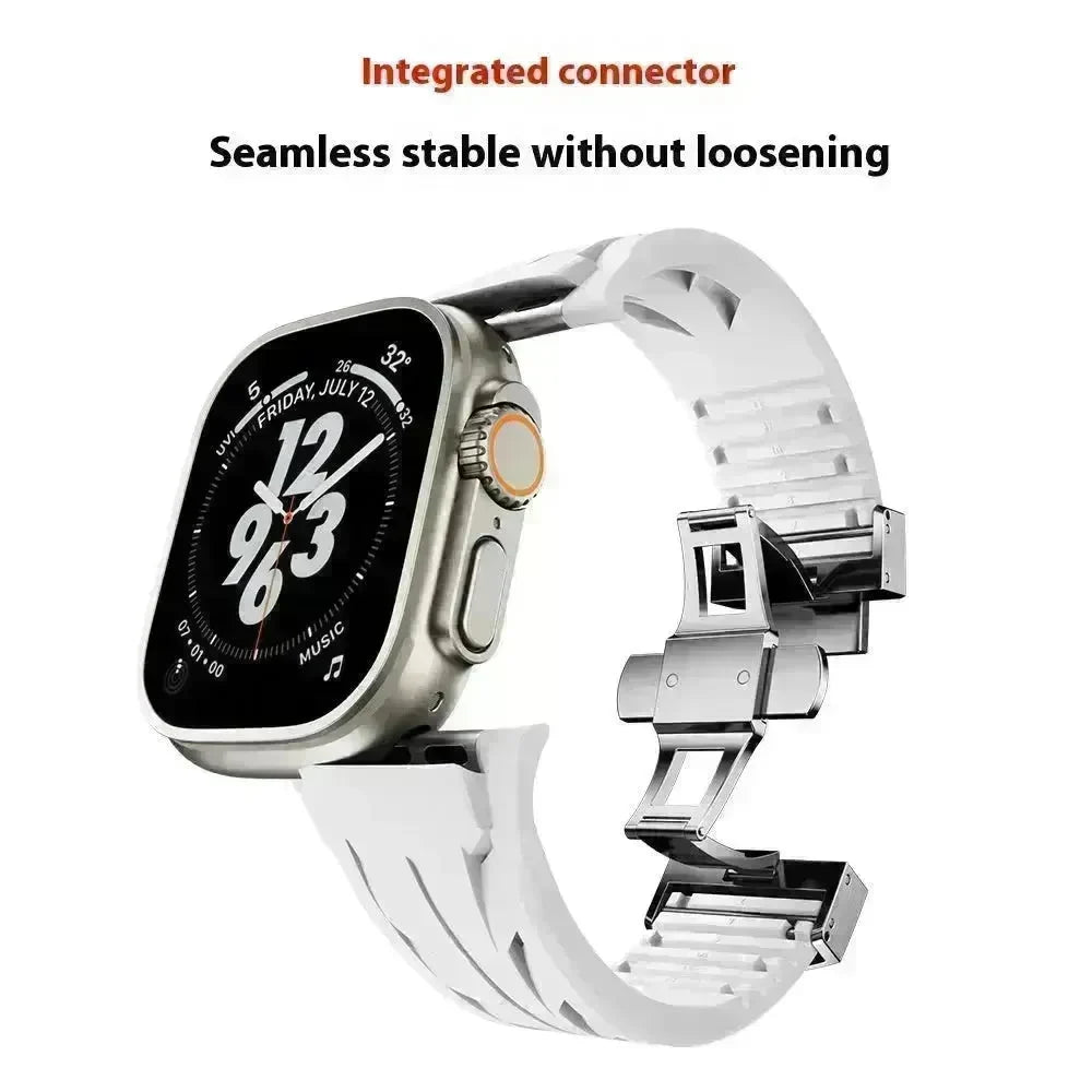 Watch Class Fluororubber Silicone Watch  Strap - EX-STOCK CANADA