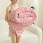 Single-layer Double-sided Tower Velvet Sofa Cover Soft Winter Blanket