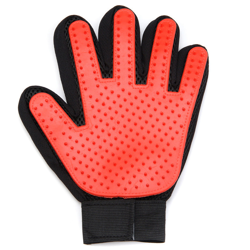 Pet Gloves Cat Petting Gloves Float Hair Cleaning Cleaning Beauty Massage Dog Supplies Dog Comb 