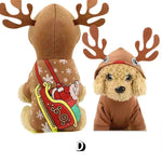 Ropa de mascota de Navidad ropa Cat de algodón de gato