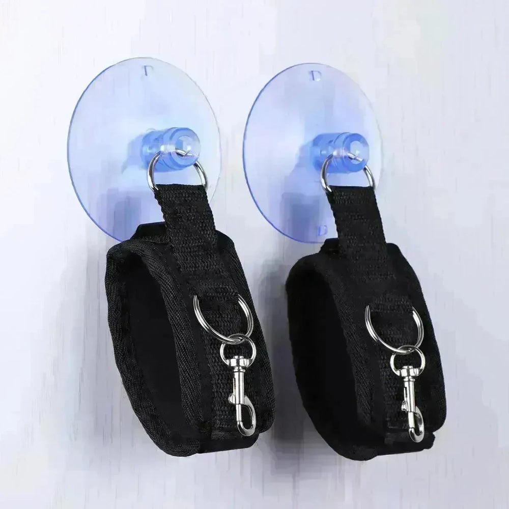 BDSM Bondage Restraint Sex Handcuff and Ankle cuff with Suction Cup - EX-STOCK CANADA