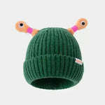 New Cute Luminous Fall Winter Warm Ear Protection Wool Cartoon All-matching Knitted Beanie Hat - EX-STOCK CANADA
