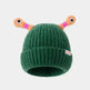 New Cute Luminous Fall Winter Warm Ear Protection Wool Cartoon All-matching Knitted Beanie Hat - EX-STOCK CANADA