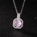 Perfume Bottle Pendant Necklace Women's Full Diamond - EX-STOCK Canada