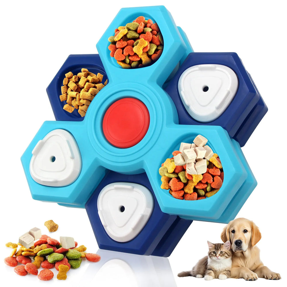 4 Layers Slow Feeder Dog bowl Puzzle feeder toy - EX-STOCK CANADA