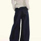 Loose Waist Stitching Small Skirt Baggy Jeans Pant For Men And Women - EX-STOCK CANADA