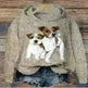 Digital Printing Dog Pattern Sweater Men - EX-STOCK CANADA