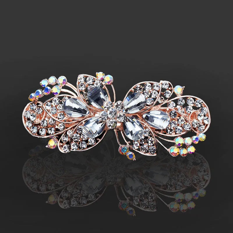 Rhinestone bow hair clip Accessories - EX-STOCK CANADA