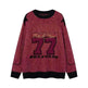 New Trend Autumn Winter Round neck Oversized Pullover Wool Sweater for Teenagers - EX-STOCK CANADA
