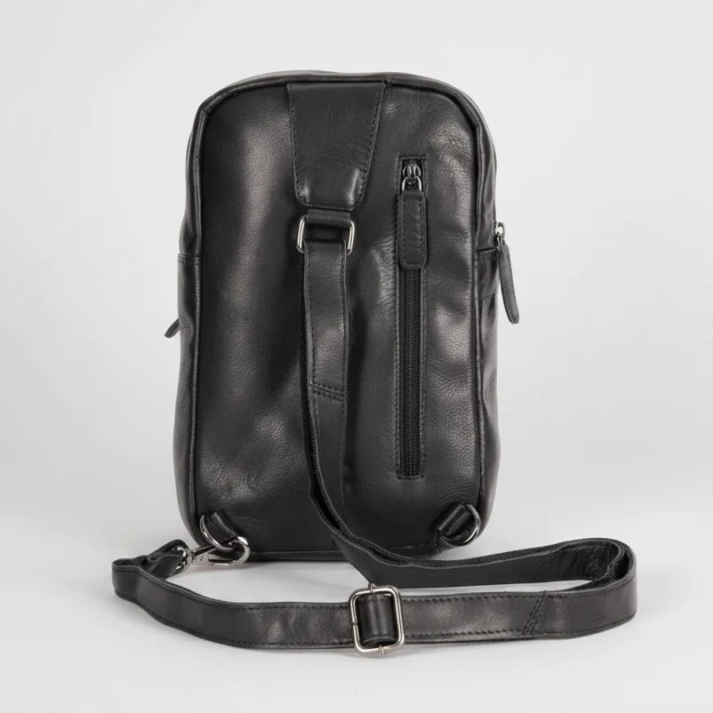 Greenwood Leder Hamilton Umhängetasche Rucksack 
