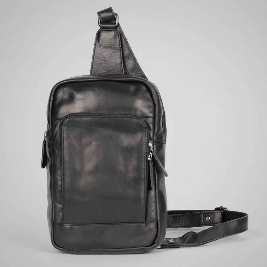 Greenwood Leder Hamilton Umhängetasche Rucksack 
