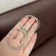Diamond Simple Bracelet Eardrop Earring Korean Simple Temperamental - EX-STOCK CANADA