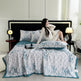 Printed Washed Tencel Summer Cooling Duvet Four-piece Set EX-STOCK Canada 
