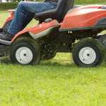 Neumáticos para cortacésped con llanta, neumáticos de tractor sin cámara 16x6.5-8, juego de 2 neumáticos y ruedas, neumáticos neumáticos para césped, cubo desplazado 3', buje de 3/4', 16 adaptadores para cortacésped o tractor de céspedEX-STOCK Canada 