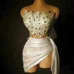 Vestido de corsé sin tirantes Tubo para mujeres