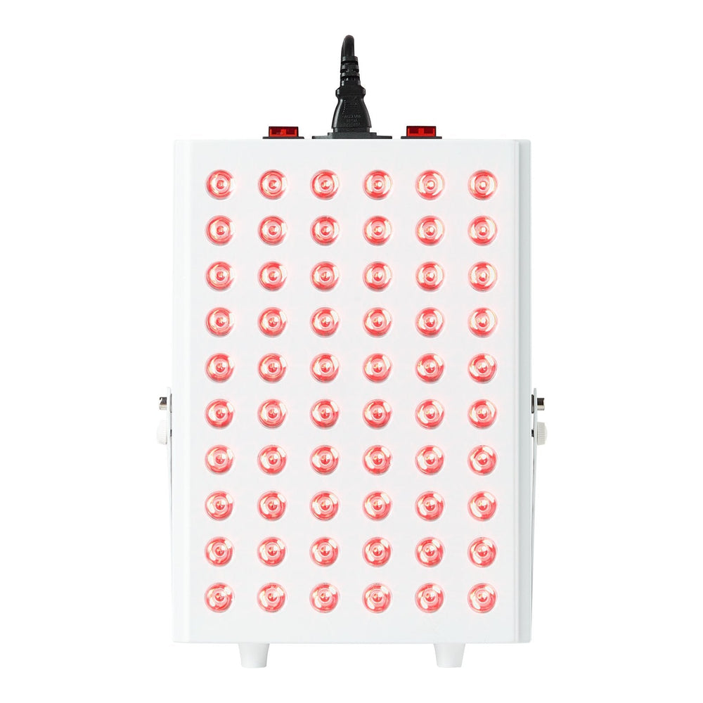 Red Light Therapy For Body Face, 60 Dual-Chip LEDs, Red 660nm & Near Infrared 850nm Combo, High Power Red Light Therapy Panel For Recovery, Pain Relief, Wound Healing, Skin Health, 80W EX-STOCK