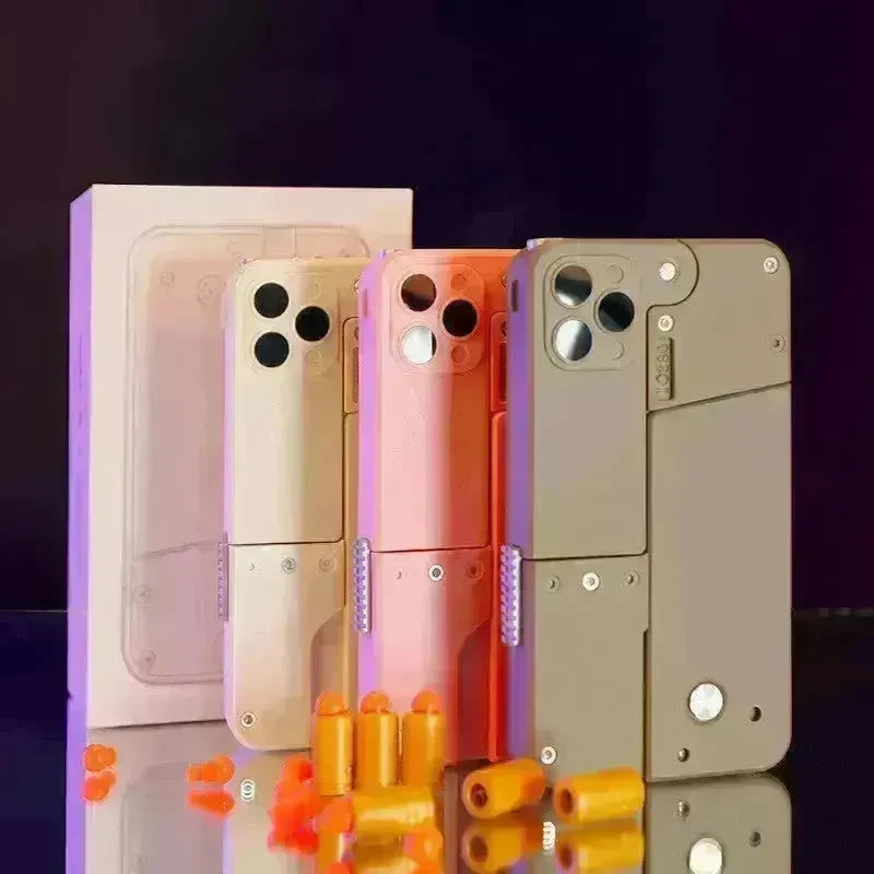 mobile phone shape folding soft bullet gun toy - EX-STOCK CANADA
