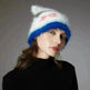 Cute Cat Ears Knitted Hat Earflaps Slipover Woolen Cap Beanies - EX-STOCK CANADA