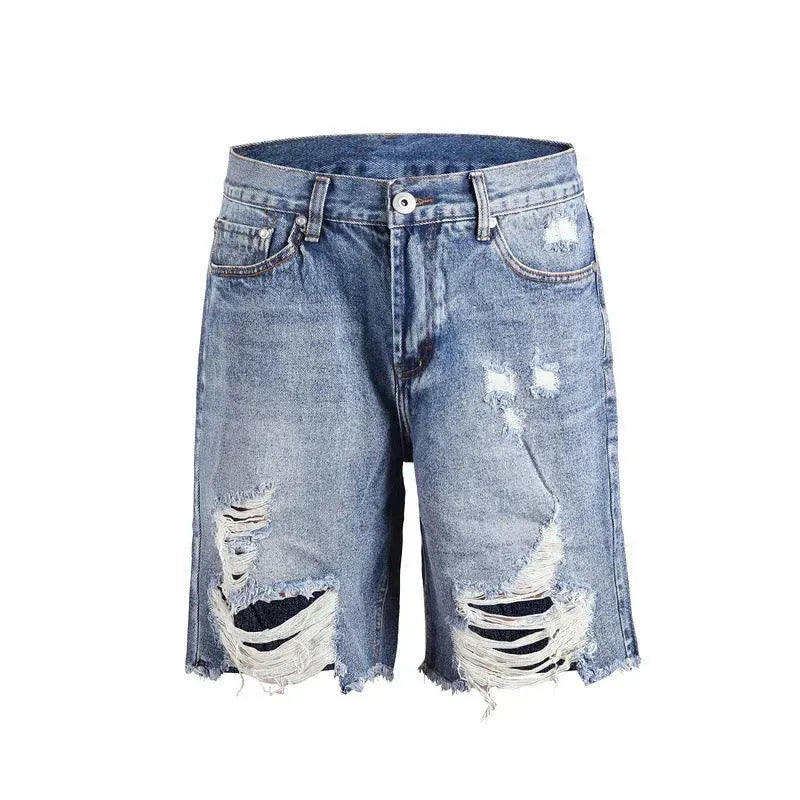 Loose Dad Denim Shorts Men Jeans - EX-STOCK CANADA
