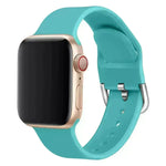 Watch strap solid color silicone watch buckle strap - EX-STOCK CANADA