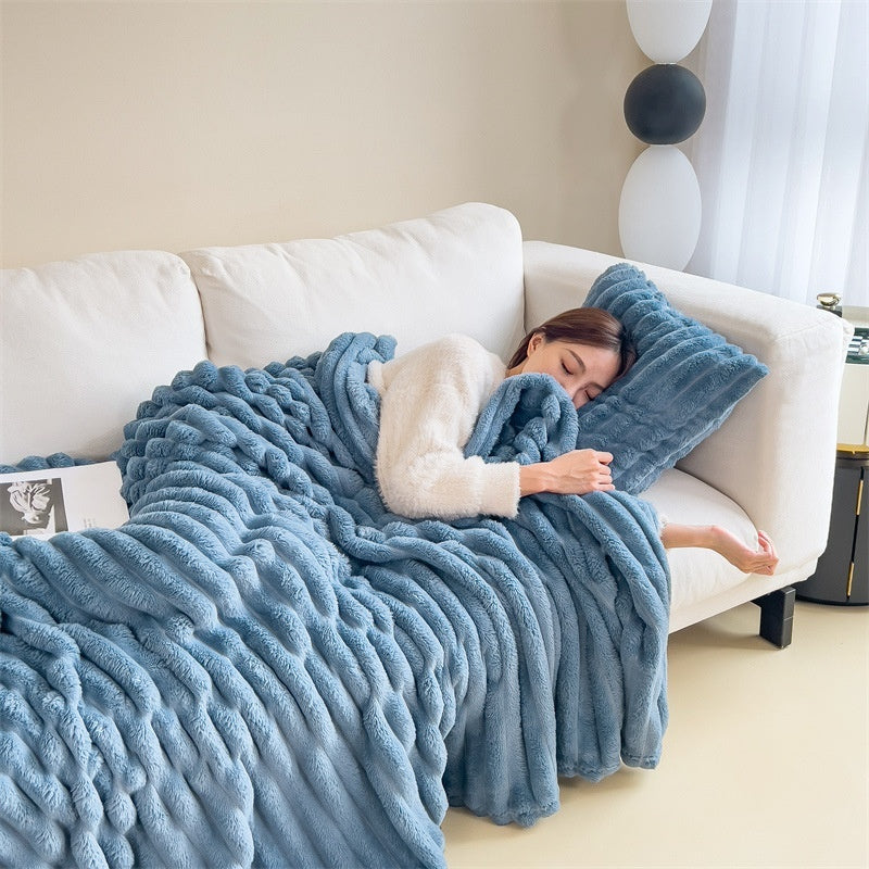 Blanket Heavy Weight Flannel Blanket EX-STOCK Canada 