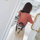 new summer women's bag hand-woven contrast color bucket straw bag cylinder handbag diagonal shoulder beach bag EX-STOCK Canada 