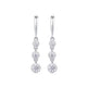 Starlight Moissanite Stud Earrings – 0.3ct S925 Silver | GRA Certified
